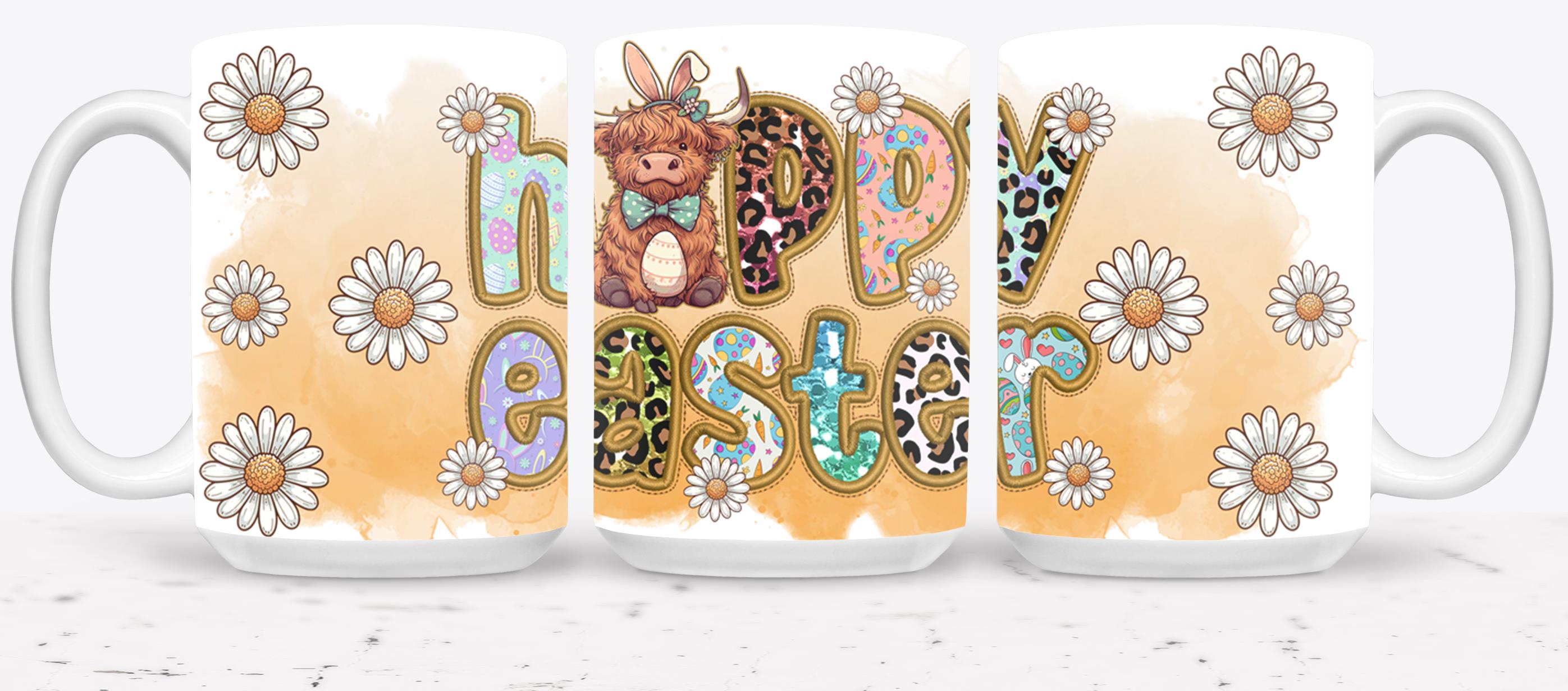 Highland Cow Easter-10398